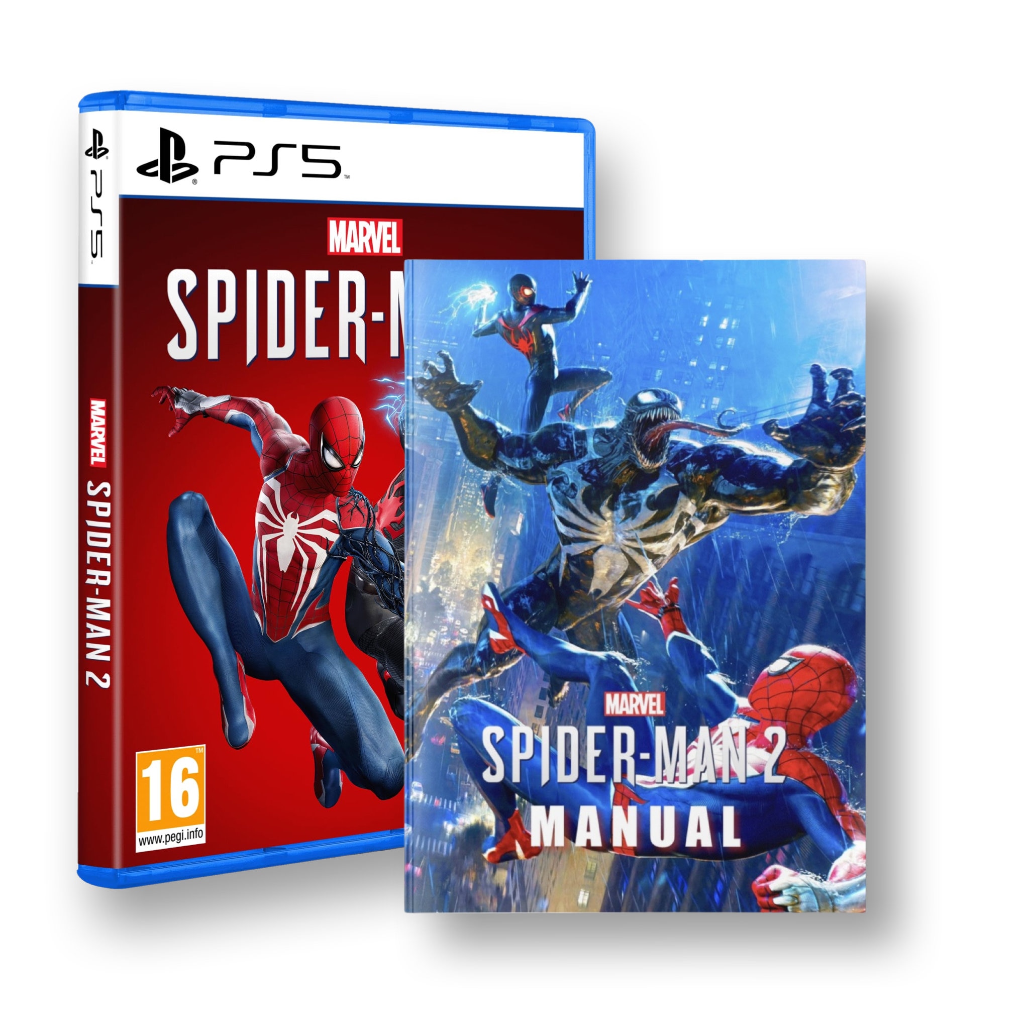 Spider-man 2 Manual PS5 - Playstation Instruction Manual