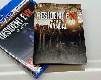 Resident Evil VII: Biohazard PS4 PS5 Manual - PlayStation Instruction Manual (Unofficial) - Perfect for video game collectors!