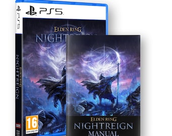 Elden Ring: Nightreign Manual PS5 -  PlayStation Instruction Manual (Unofficial) - Perfect for video game collectors!
