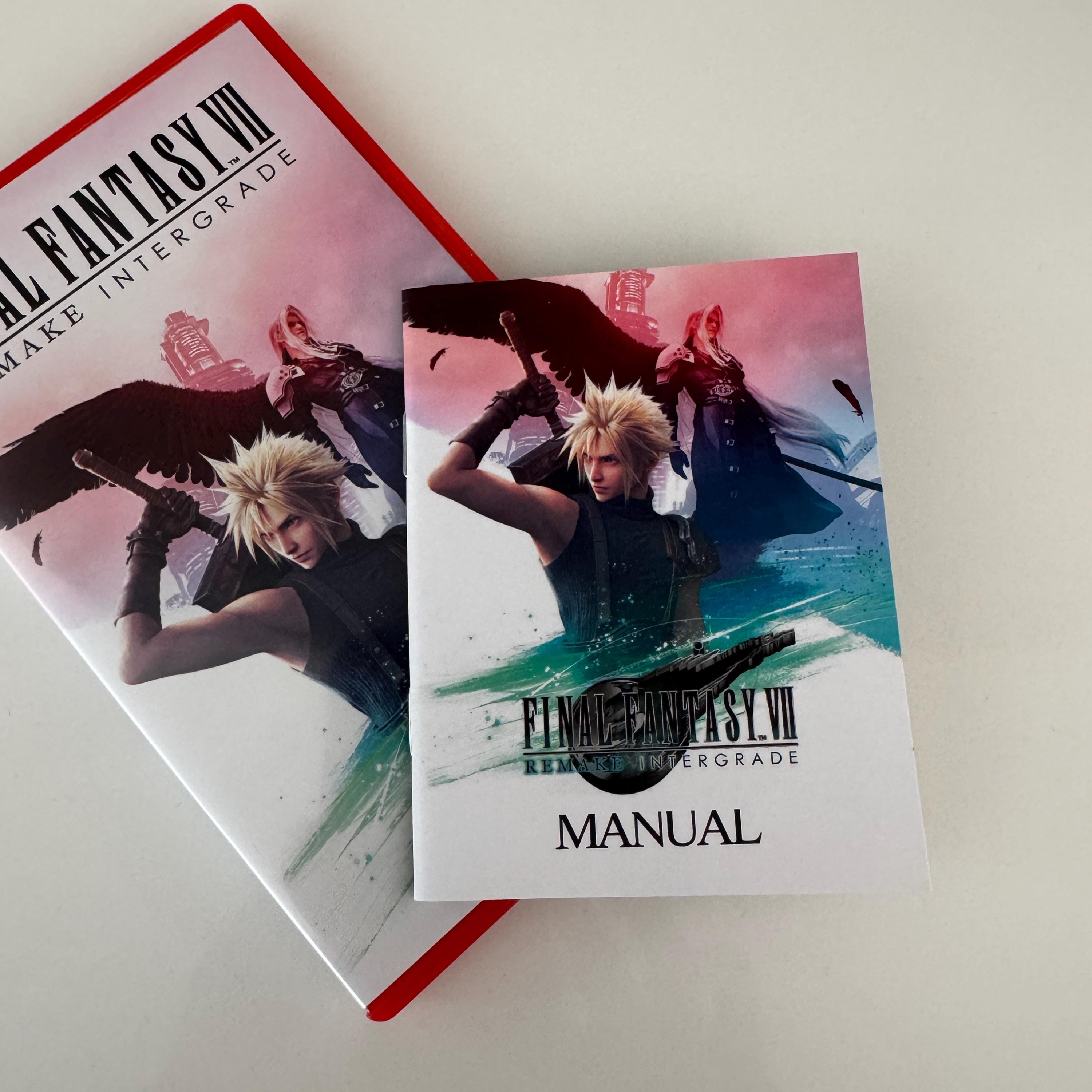 Final Fantasy 7 Rebirth Manual - Etsy