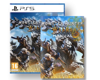 Monster Hunter Wilds PS5 Manual - PlayStation Instruction Manual (Unofficial) - Perfect for PS5 and PS4 video game collectors!