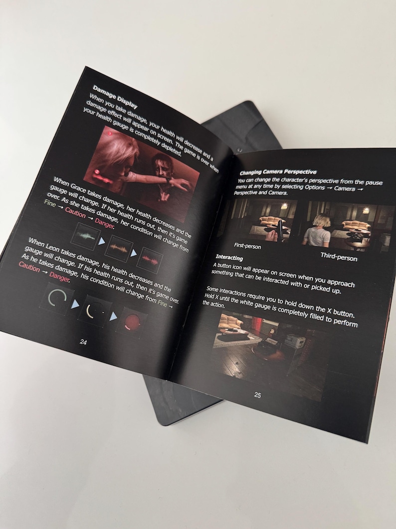 Resident Evil Requiem PS5 Manual - PlayStation Instruction Manual (Unofficial) - Perfect for video game collectors! image 13