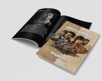 Uncharted: Legacy of Thieves Collection PS5 Manual - PlayStation Instruction Manual (Unofficial) - Perfect for video game collectors!