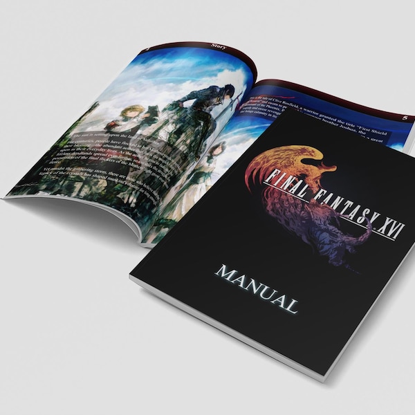 Final Fantasy XVI (16) Manual PS5 Instruction Manual (Unofficial)