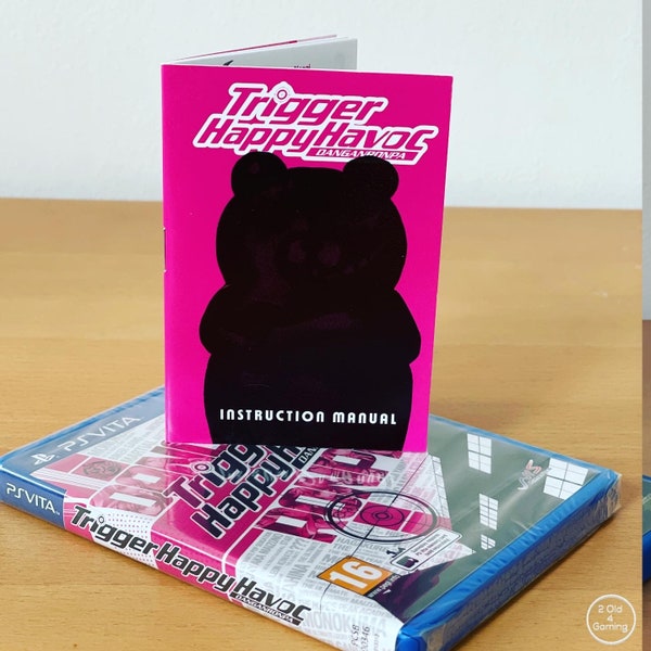 Danganronpa Trigger Happy Havoc PSVita Instruction Manual (Unofficial)