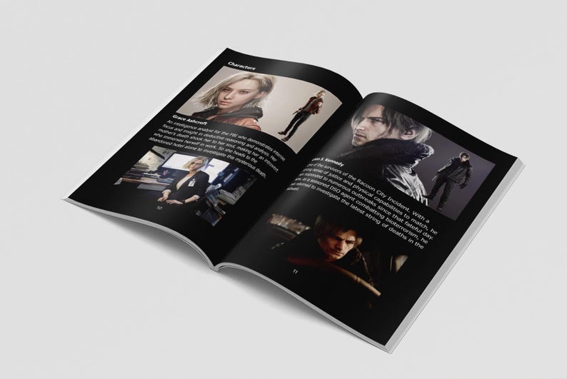 Resident Evil Requiem PS5 Manual - PlayStation Instruction Manual (Unofficial) - Perfect for video game collectors! image 9