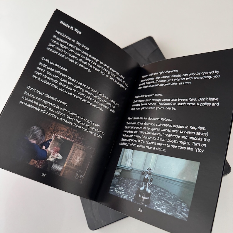 Resident Evil Requiem PS5 Manual - PlayStation Instruction Manual (Unofficial) - Perfect for video game collectors! image 12