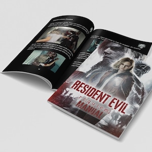 Resident Evil Requiem PS5 Manual - PlayStation Instruction Manual (Unofficial) - Perfect for video game collectors!