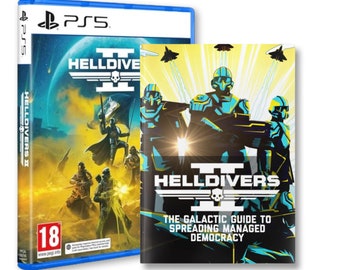 Helldivers 2 Manual PS5 -  PlayStation Instruction Manual (Unofficial) - Perfect for video game collectors!