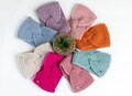 Girls' knitted headband, children's ear warmers, twist headband, winter headband, many colors. Sizes 50-54