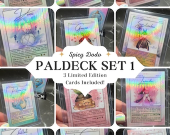 Palword Paldeck Inspired Fan Art Cards: Set 1