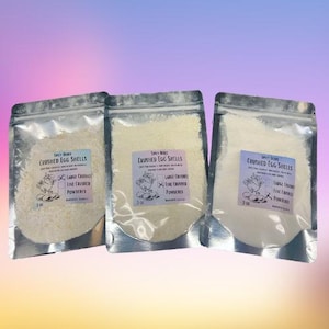 Coquilles d&#39;œufs pures broyées/moulues