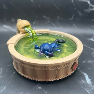Op Palword geïnspireerde Depresso Hot Spring Decor/Prop