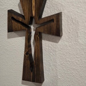 Handmade Wooden Cross Wall Decor Rustic Christian Wall Art Faith handmade-wooden-cross-wall-decor-rustic-christian-wall-art-faith