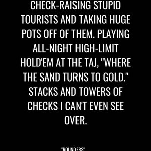 Printable Poker Wall art for Man Cave, Rounder&#39;s quotes, poker room print