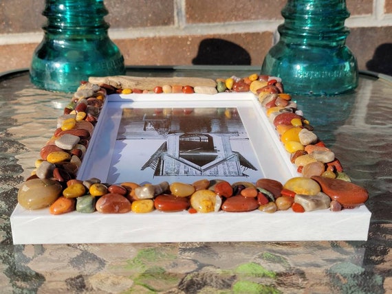 Lake Superior Rock Photo Frame, 5x7 (4x6 W/ Matting) - Etsy
