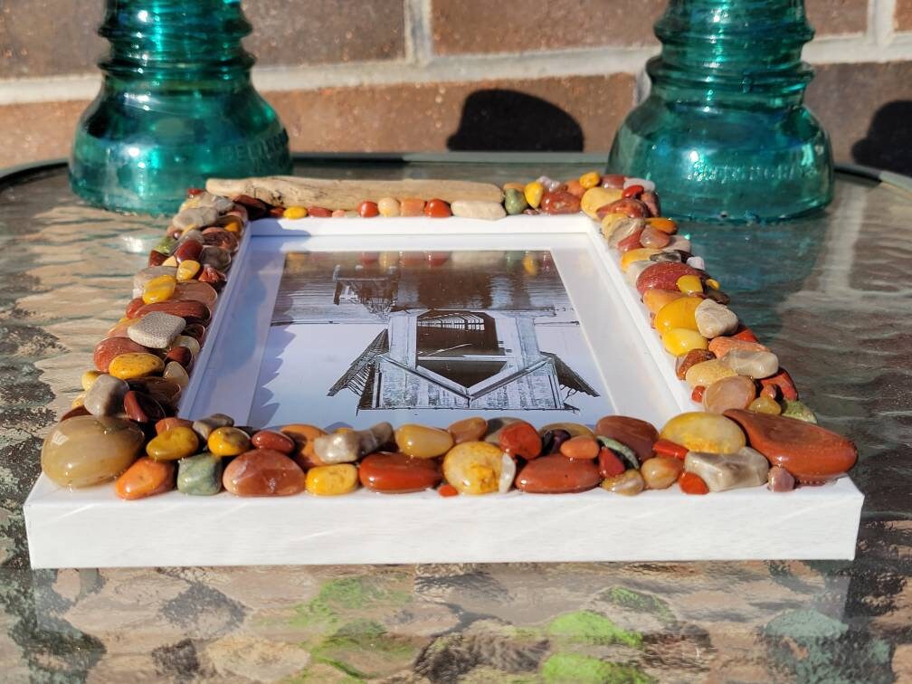 Lake Superior Rock Photo Frame, 5x7 (4x6 W/ Matting) - Etsy
