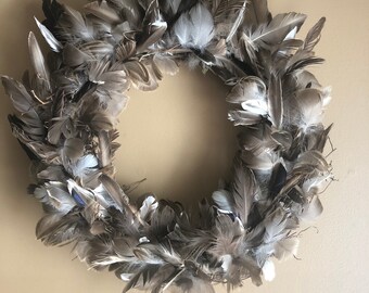 Feather wreath