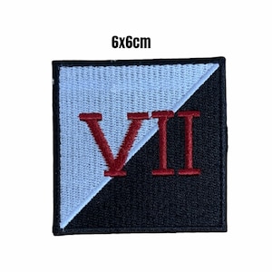 VII 7 Regt AAC Air Corps TRF Flash Army Military Embroidered Patch Badge Sew On Transfer Bag Jeans Jacket Applique 701