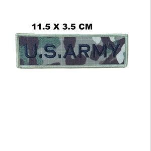 US ARMY United States Forces Brust Weste Schulter Gedämpft Aufnäher Jeans 1278