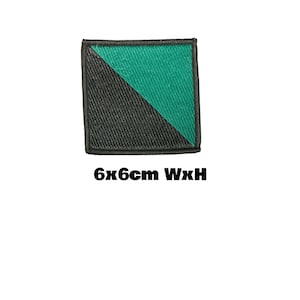 British Army Royal Irish Regiment Drop Zone TRF Embroidered Badge Sew on ONLY N-1151