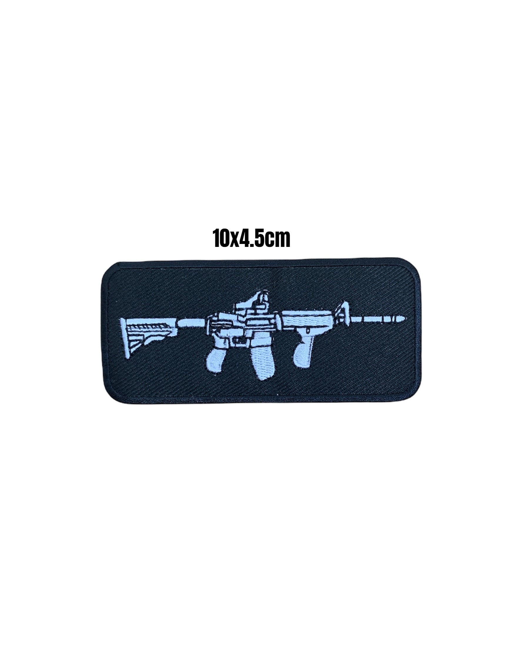 M16 Shotgun Hochwertige Bestickte Aufnäher Aufnäher / Bügeln 2