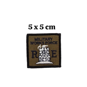 British Royal Engineers military works 170 support Group Sew on Patch N-1302