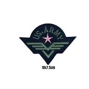 U.S Army Military Embroidered Patch Badge Sew/Iron On Applique Transfer Jacket Jeans Bags 1039