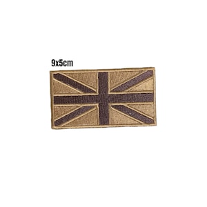 Union Jack Flag For UK Police Embroidered Patch Badge Sew/Iron On 290