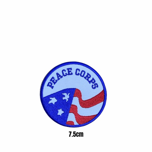 USA Peace Corps Embroidered Patch Badge Sew/Iron On 345