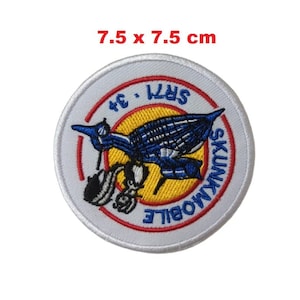 SR71 Super Jet USA Air Force Embroidered Patch Iron/Sew On Transfer Jeans N-1227