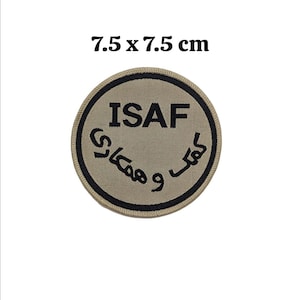 ISAF British Military Afghanistan Deployment embroidered sew on patch N-1310