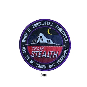 F-117 Team Stealth USA Army Special Force Military iron on sew on Patch New 746