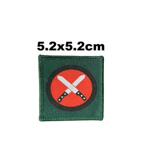 British army Training staff trf Corps Sew On Patch Jacket jeans Leather N-1136
