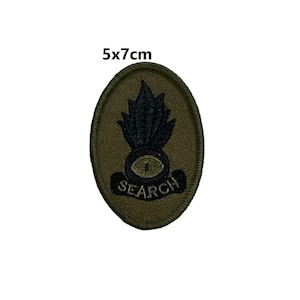 Royal Engineers/British Army IED/EOD Search Team Badge Sew On ONLY 1337