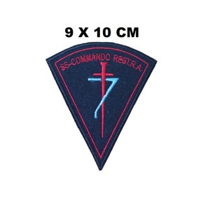 SS Commando Regiment Sword Trf MTP Arm Chest Sew On Patch Jacket Jeans N-1285