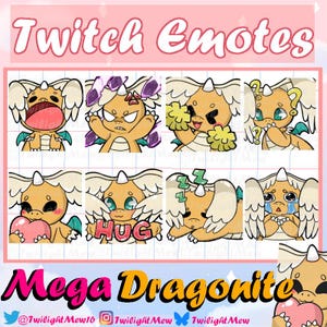 Mega Dragon Twitch/Discord Emotes