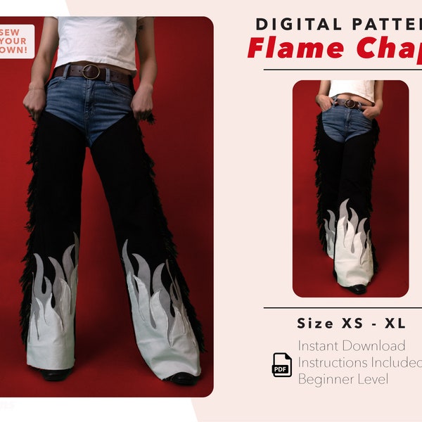 Chaps Pattern - Etsy