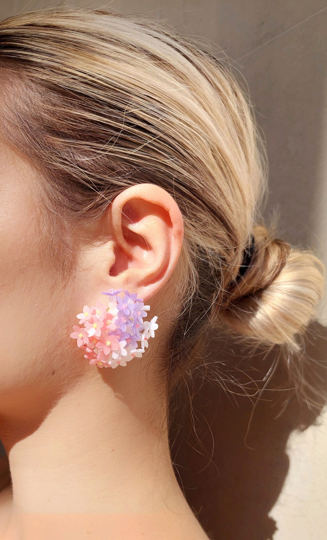 Argento 925‰ Orecchini Ami 12mm - Rodiati - Semilavorati In Argento - Foto 7