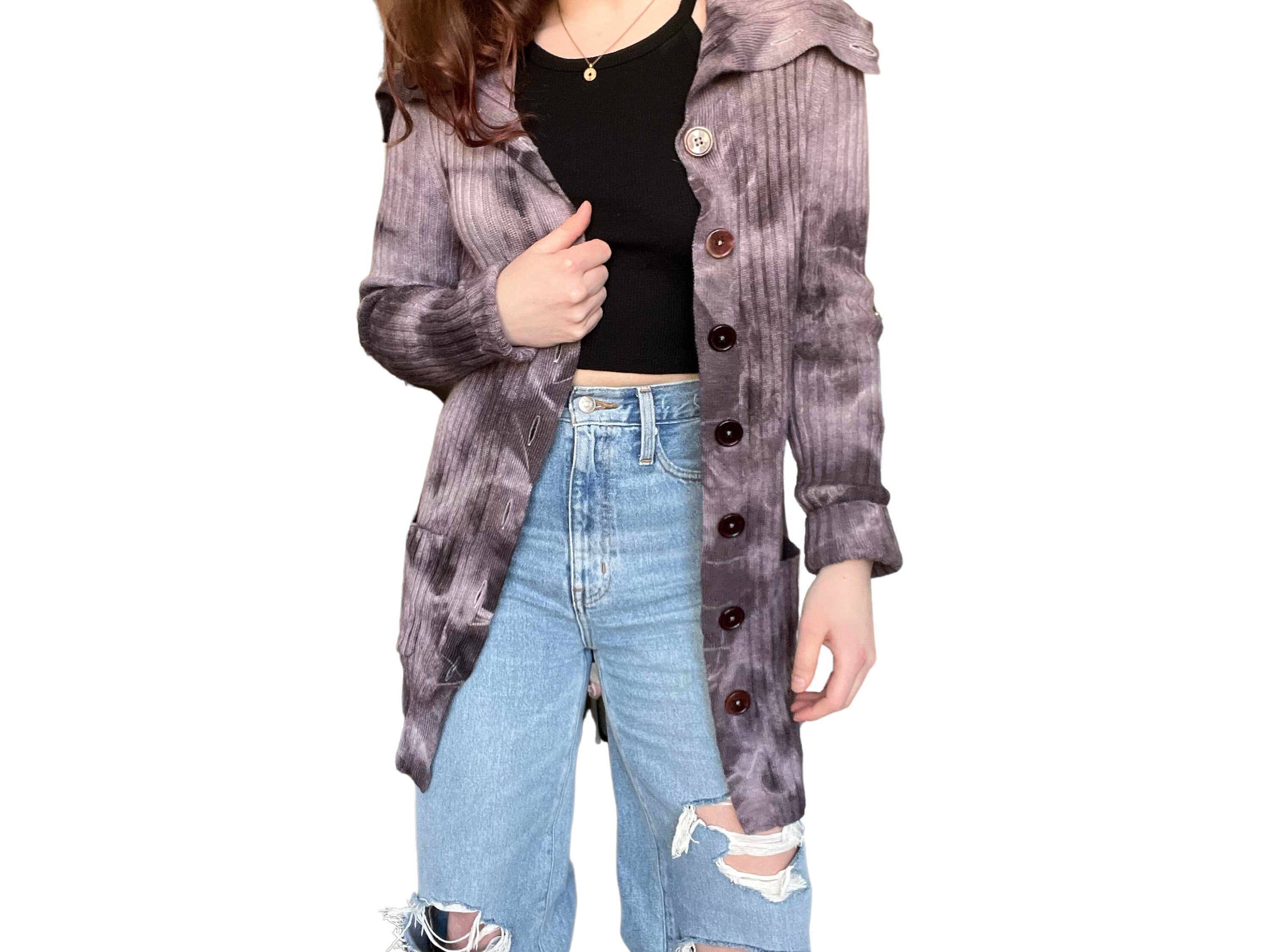 Knit Tie Dye Sweater - Etsy