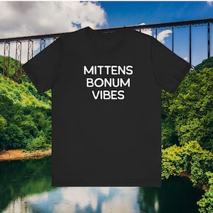 Latin Teacher T-Shirt Mittens Bonum Vibes Shirt Sending Good Vibes Tee Home School Latin T-Shirt