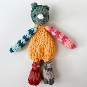Mini Monster Snuggler | Ready to Ship | Monster Plushie | Monster Stuffie | Crochet Monster Toy | Monster Gift for Kids | Monster Lovey