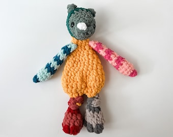 Crochet Emotion Monster Plush | Feelings Inspired Snuggler | Sensory Stuffie for Kids | SEL Classroom Decor