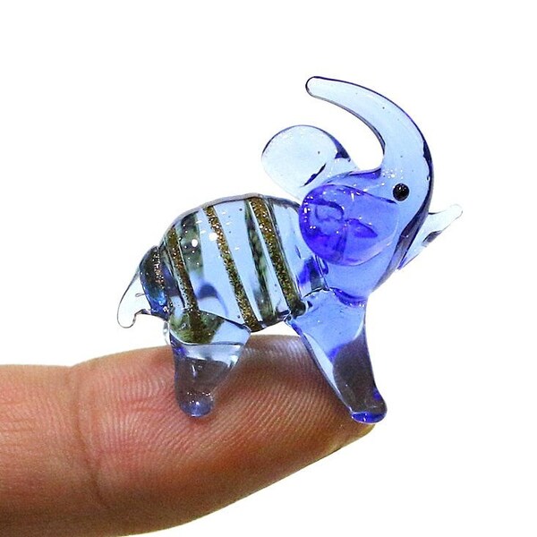 Mini Murano Glass Elephants