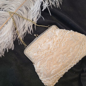 Classic Vintage Walborg Beaded Bridal Wristlet