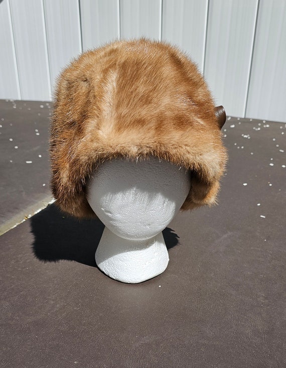 Vintage Kakas Furs Brown Bucket Hat - image 8