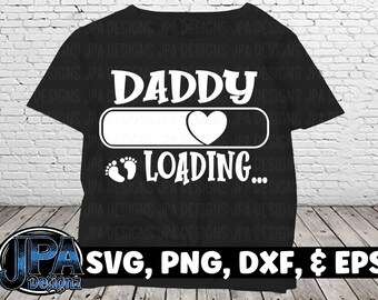 New Dad Loading Svg - Etsy