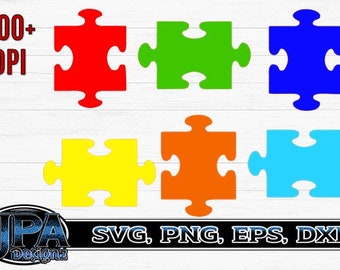 Irregular Puzzle Piece Outline & Silhouette Vectors  Clipart Drawing Illustration  PNG SVG JPG Eps  Wonky Weird Unique shape stamp
