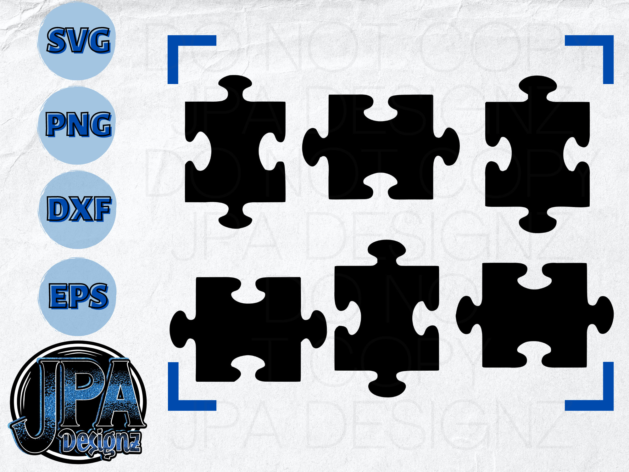 Puzzle Pieces Svg Autism Awareness Autism Puzzle Svg Autism - Etsy