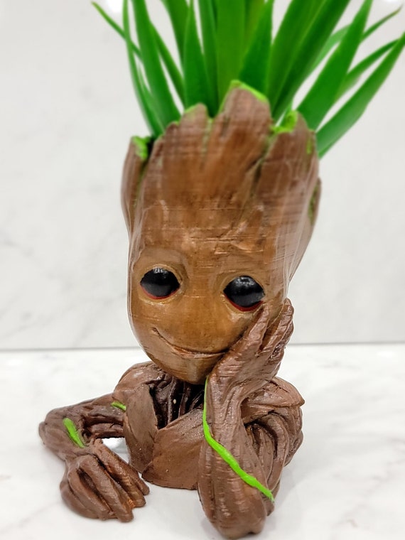 Baby Groot Plant Pot Groot Planter Baby Groot Figurine Guardian of the  Galaxy Baby Groot Planter Baby Groot Pen Holder Xmas Gift 